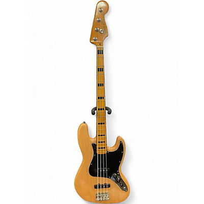 Used Squier Classic Vibe Jazz bass Natural Electric Bass Guitar