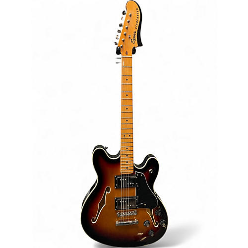 Used Squier Classic Vibe Starcaster 3 Color Sunburst Hollow Body Electric Guitar 3 Color Sunburst