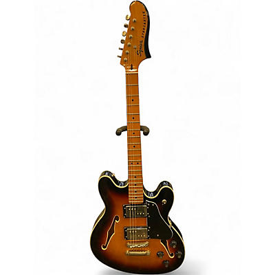 Used Squier Classic Vibe Starcaster 3 Color Sunburst Hollow Body Electric Guitar