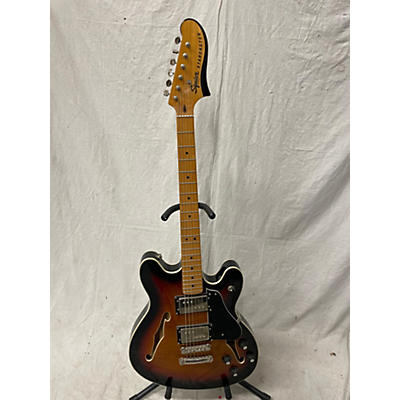 Squier Used Squier Classic Vibe Starcaster Hollow 3 Color Sunburst Hollow Body Electric Guitar