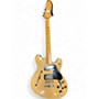 Used Squier Classic Vibe Starcaster Natural Hollow Body Electric Guitar Natural