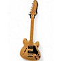 Used Squier Classic Vibe Starcaster Natural Hollow Body Electric Guitar Natural