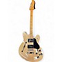 Used Squier Classic Vibe Starcaster Natural Hollow Body Electric Guitar Natural