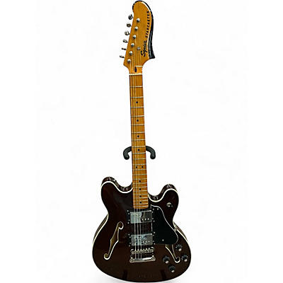 Used Squier Classic Vibe Starcaster Walnut Hollow Body Electric Guitar