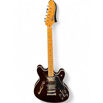 Used Squier Classic Vibe Starcaster natural Hollow Body Electric Guitar