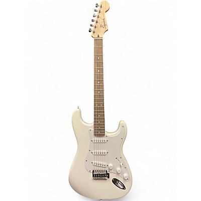Used Squier Classic Vibe Stratocaster Arctic White Solid Body Electric Guitar
