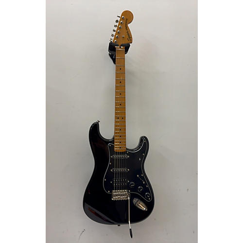 Squier Used Squier Classic Vibe Stratocaster Black Solid Body Electric Guitar Black