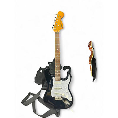 Used Squier Classic Vibe Stratocaster Black Solid Body Electric Guitar