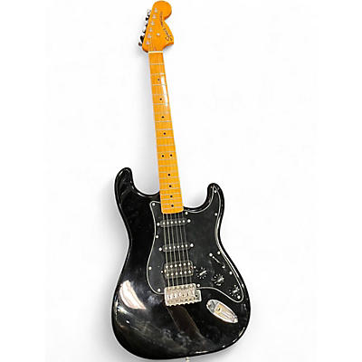 Used Squier Classic Vibe Stratocaster Black Solid Body Electric Guitar