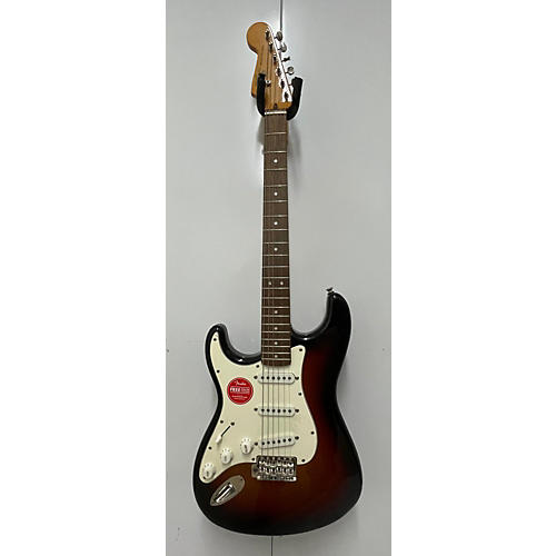 Squier Used Squier Classic Vibe Stratocaster LH Tobacco Burst Solid Body Electric Guitar Tobacco Burst