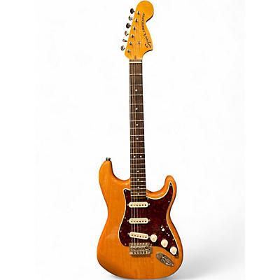 Used Squier Classic Vibe Stratocaster Natural Solid Body Electric Guitar