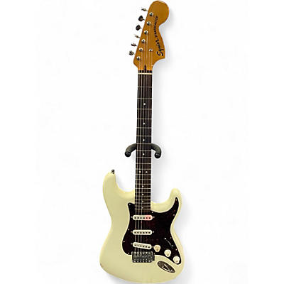 Used Squier Classic Vibe Stratocaster Olympic White Solid Body Electric Guitar