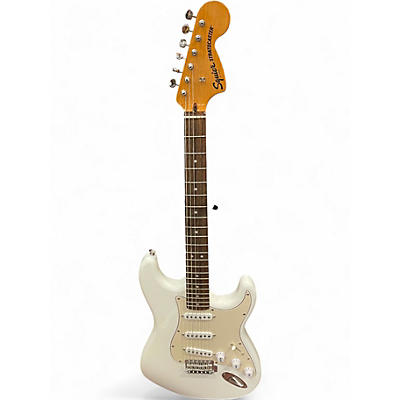 Used Squier Classic Vibe Stratocaster Olympic White Solid Body Electric Guitar
