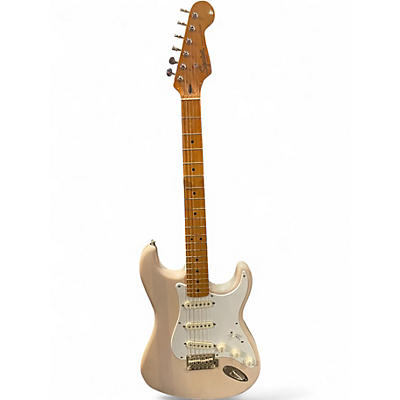Used Squier Classic Vibe Stratocaster White Solid Body Electric Guitar