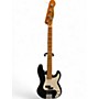 Used Squier Classic Vibe Telecaster Bass Black and White Electric Bass Guitar Black and White