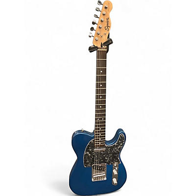 Used Squier Classic Vibe Telecaster Blue Solid Body Electric Guitar