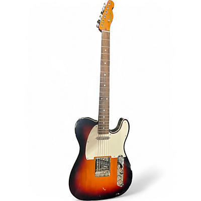 Used Squier Classic Vibe Telecaster Custom 2 Color Sunburst Solid Body Electric Guitar