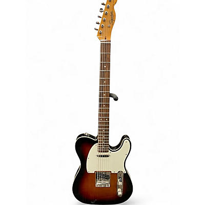 Used Squier Classic Vibe Telecaster Custom 2 Color Sunburst Solid Body Electric Guitar