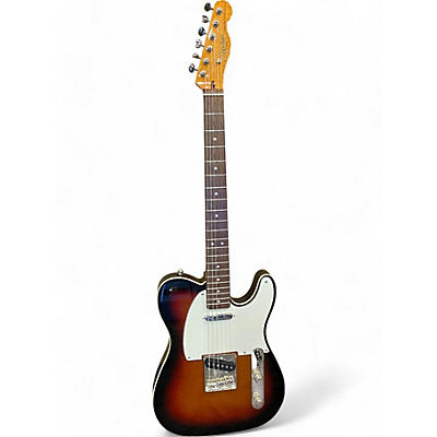 Squier Used Squier Classic Vibe Telecaster Custom 2 Tone Sunburst Solid Body Electric Guitar