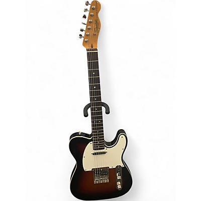 Used Squier Classic Vibe Telecaster Custom 3 Color Sunburst Solid Body Electric Guitar