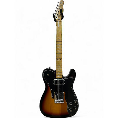Used Squier Classic Vibe Telecaster Custom 3 Color Sunburst Solid Body Electric Guitar