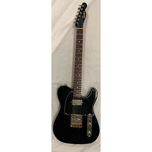 Squier Used Squier Classic Vibe Telecaster Custom Black Solid Body Electric Guitar Black