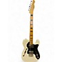 Used Squier Classic Vibe Telecaster Thinline Alpine White Hollow Body Electric Guitar Alpine White