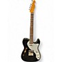 Used Squier Classic Vibe Telecaster Thinline Black Hollow Body Electric Guitar Black
