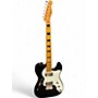 Used Squier Classic Vibe Telecaster Thinline Black Hollow Body Electric Guitar Black