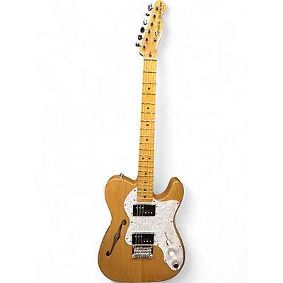 Used Squier Classic Vibe Telecaster Thinline Blonde Hollow Body Electric Guitar