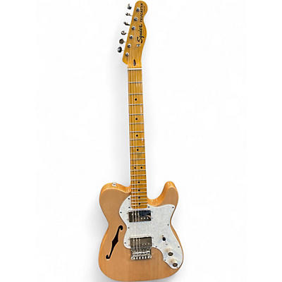 Used Squier Classic Vibe Telecaster Thinline Blonde Hollow Body Electric Guitar