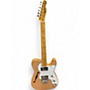 Used Squier Classic Vibe Telecaster Thinline Blonde Hollow Body Electric Guitar Blonde