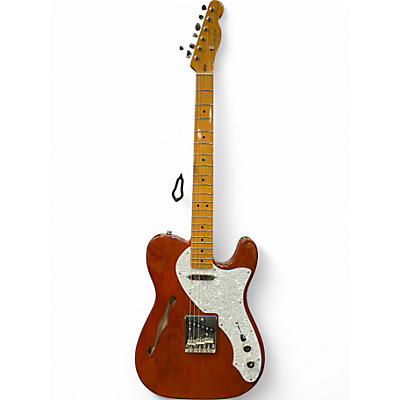 Used Squier Classic Vibe Telecaster Thinline Natural Hollow Body Electric Guitar