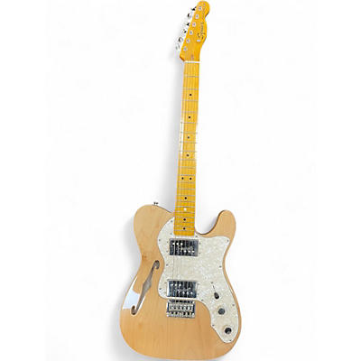 Used Squier Classic Vibe Telecaster Thinline Natural Hollow Body Electric Guitar