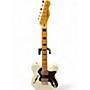Used Squier Classic Vibe Telecaster Thinline Olympic White Hollow Body Electric Guitar Olympic White