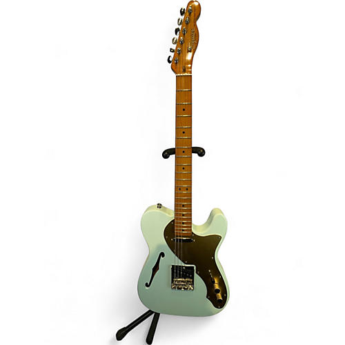 Squier Used Squier Classic Vibe Telecaster Thinline Sonic Blue Hollow Body Electric Guitar Sonic Blue