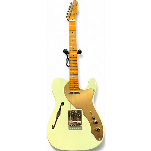 Squier Used Squier Classic Vibe Telecaster Thinline Surf Green Hollow Body Electric Guitar Surf Green