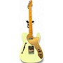 Used Squier Used Squier Classic Vibe Telecaster Thinline Surf Green Hollow Body Electric Guitar Surf Green