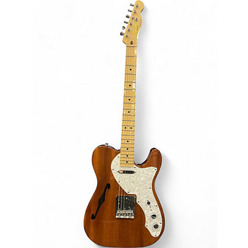 Squier Used Squier Classic Vibe Telecaster Thinline Walnut Hollow Body Electric Guitar Walnut