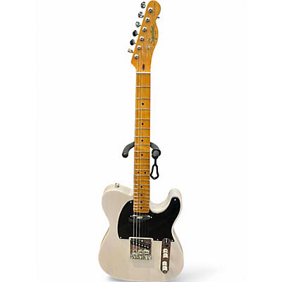 Used Squier Classic Vibe Telecaster White Blonde Solid Body Electric Guitar
