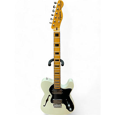 Squier Used Squier Classic Vibe Telecaster white Solid Body Electric Guitar