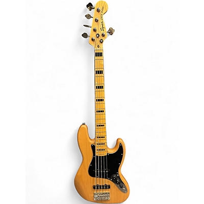 Used Squier Classic Vibe Vintage Modified Jazz bass IV Natural Electric Bass Guitar