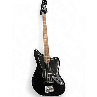 Used Squier Classic vibe Jaguar Bass Black Electric Bass Guitar