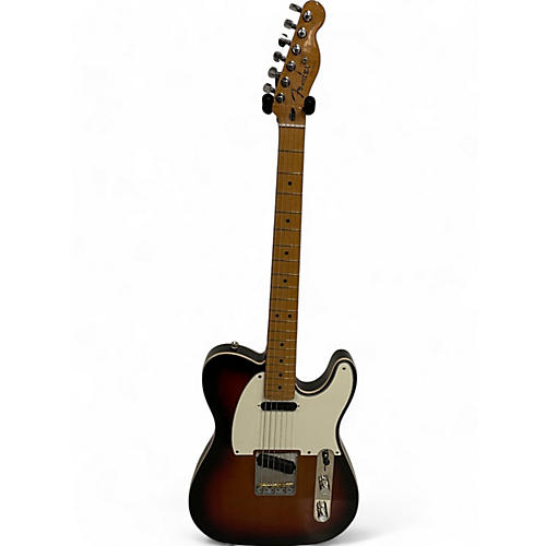 Squier Used Squier Classic vibe telecaster (partscaster - see desc) 2 Color Sunburst Solid Body Electric Guitar 2 Color Sunburst