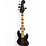 Used Squier Contemporary Active Jazz Bass Black Electric Bass Guitar Black