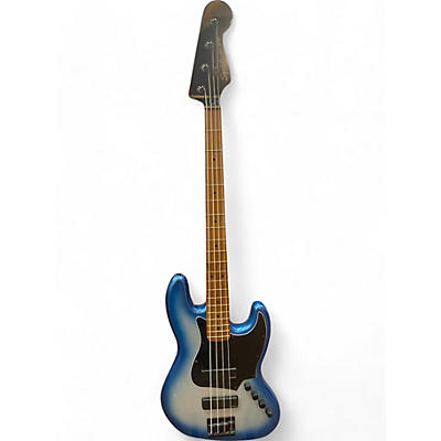 Used Squier Contemporary Active Jazz Bass Blue Burst Electric Bass Guitar