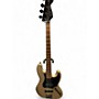 Used Squier Contemporary Active Jazz Bass CHAMPAGNE Electric Bass Guitar CHAMPAGNE