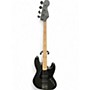 Used Squier Contemporary Active Jazz Bass Flat Black Electric Bass Guitar Flat Black