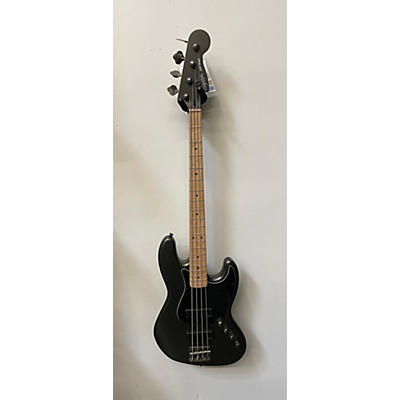 Squier Used Squier Contemporary Active Jazz Bass Gunmetal Gray Electric Bass Guitar