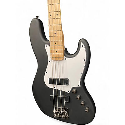Used Squier Contemporary Active Jazz Bass MATTE BLACK Electric Bass Guitar